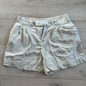 LOFT Outlet Women's Light Cream Shorts